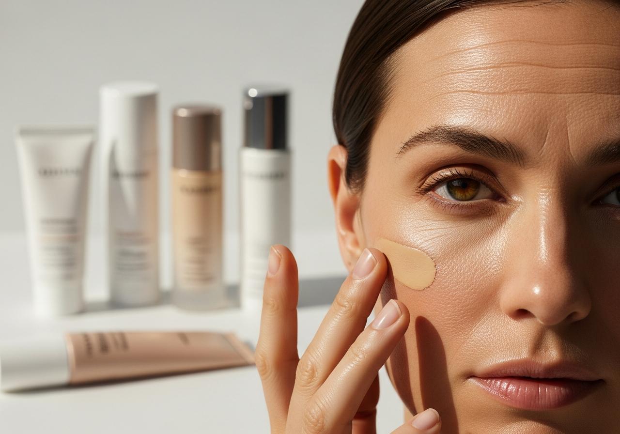 Aging Skin Makeup And Sunscreen