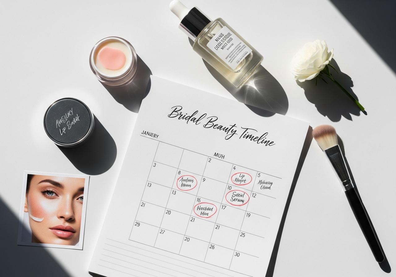 Bridal Lip Prep Timeline