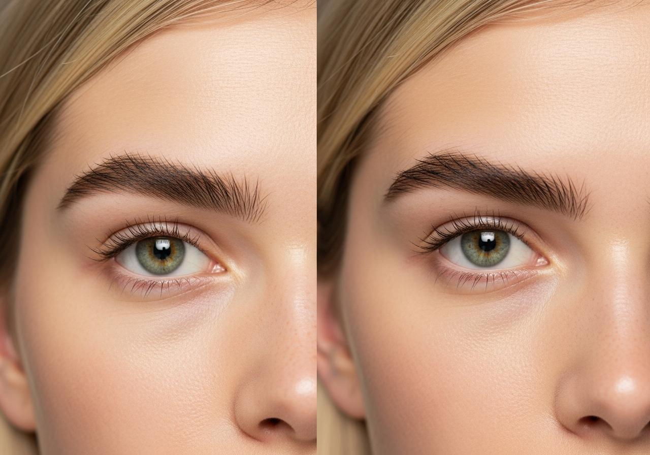 Brow Tinting Color Guide