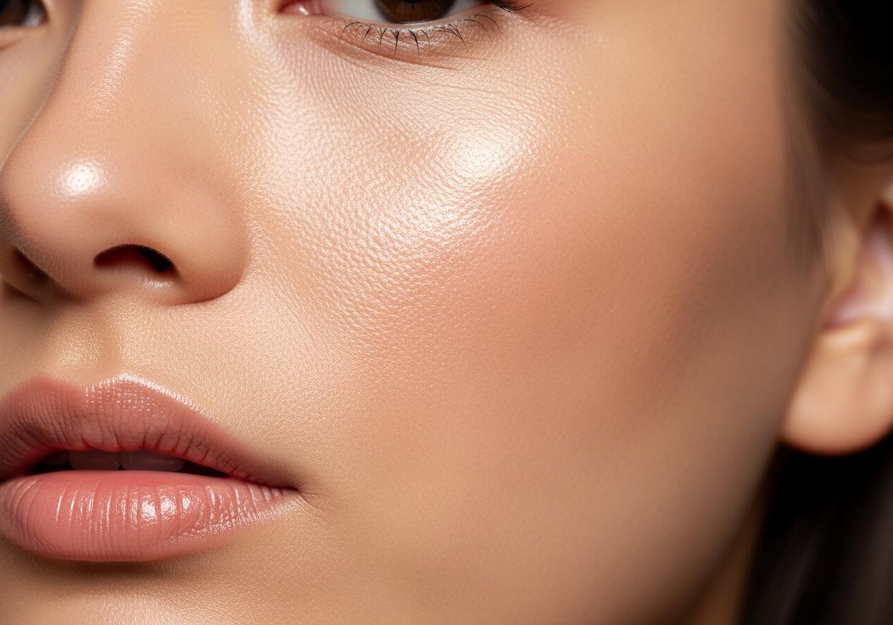 Foundation Finish and Light Reflection