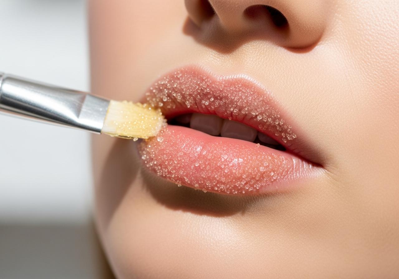 Gentle Lip Exfoliation Guide