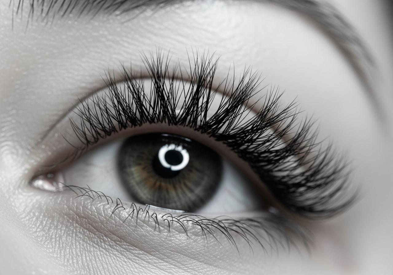 Hybrid Eyelash Extensions Soft Definition