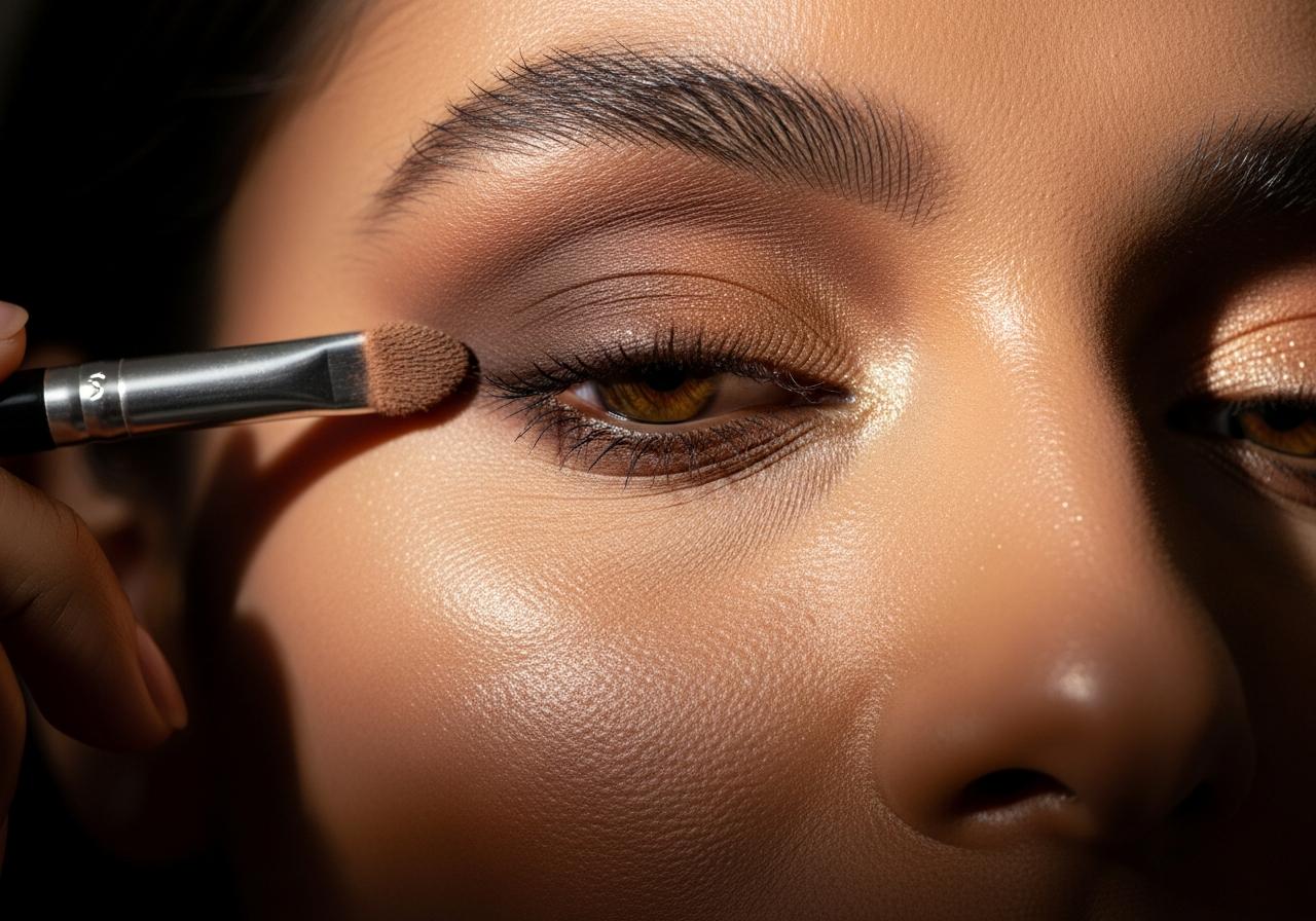 Mediterranean Skin Eyeshadow Layering