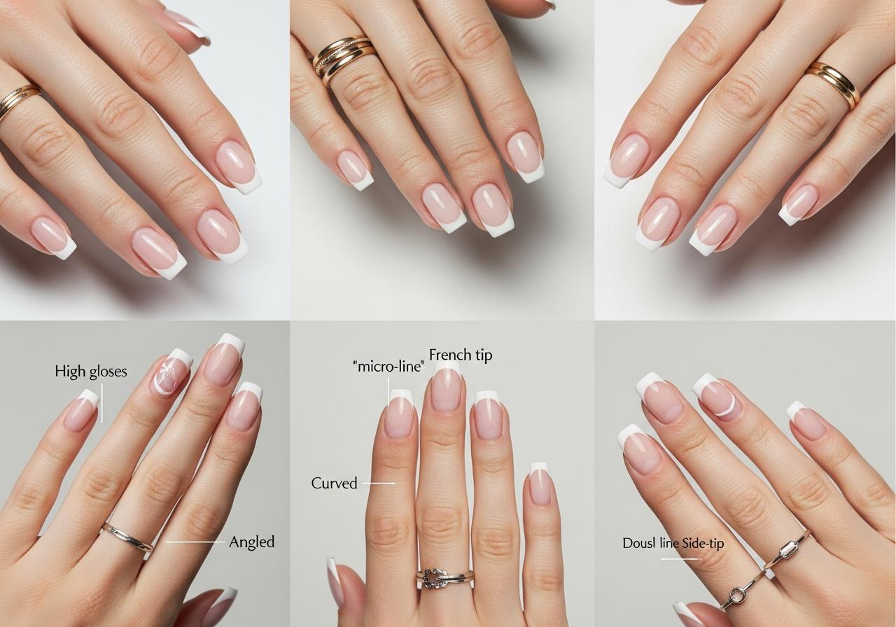 Modern French Tip Finishes