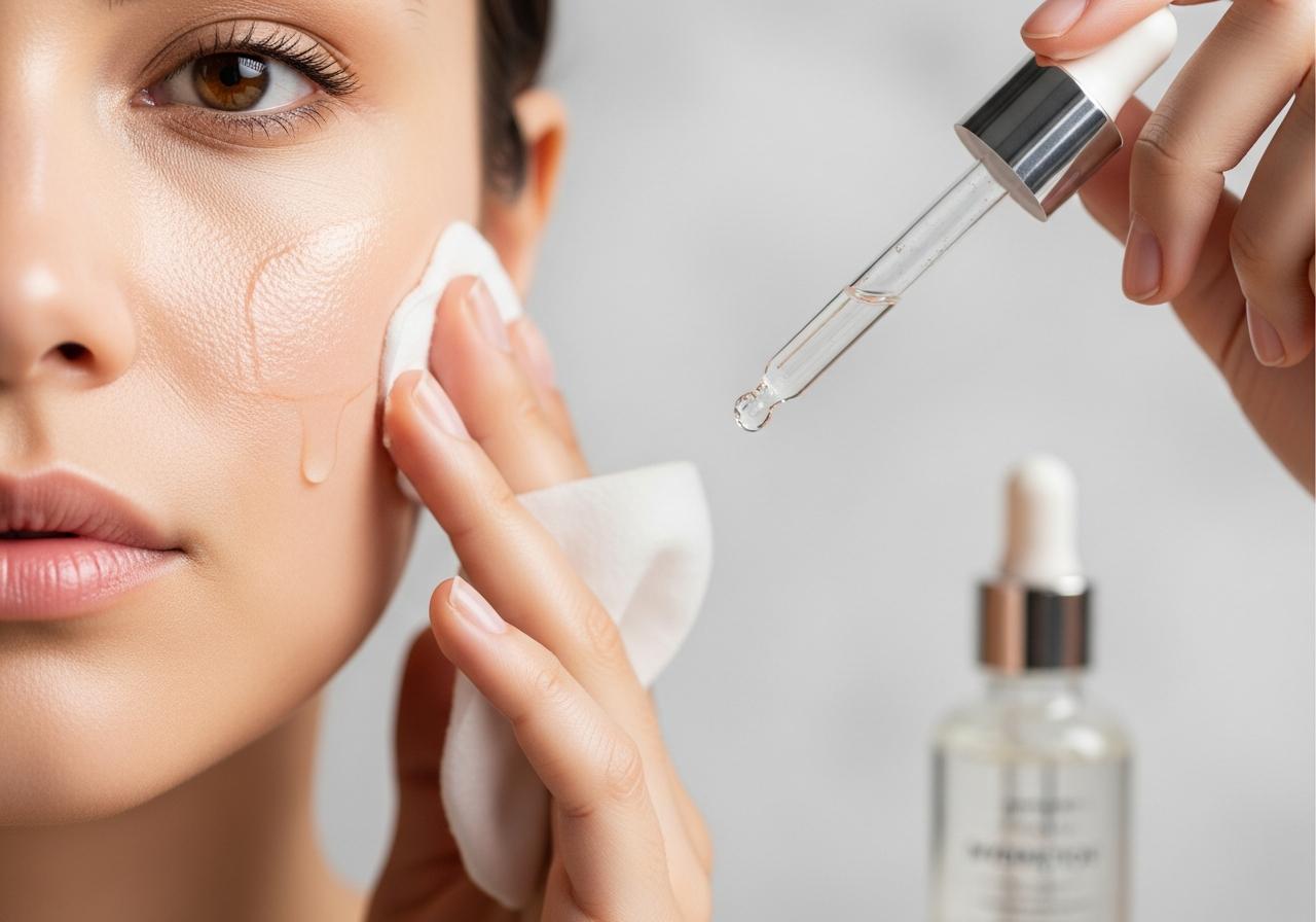 Skincare Prep for Calm Makeup