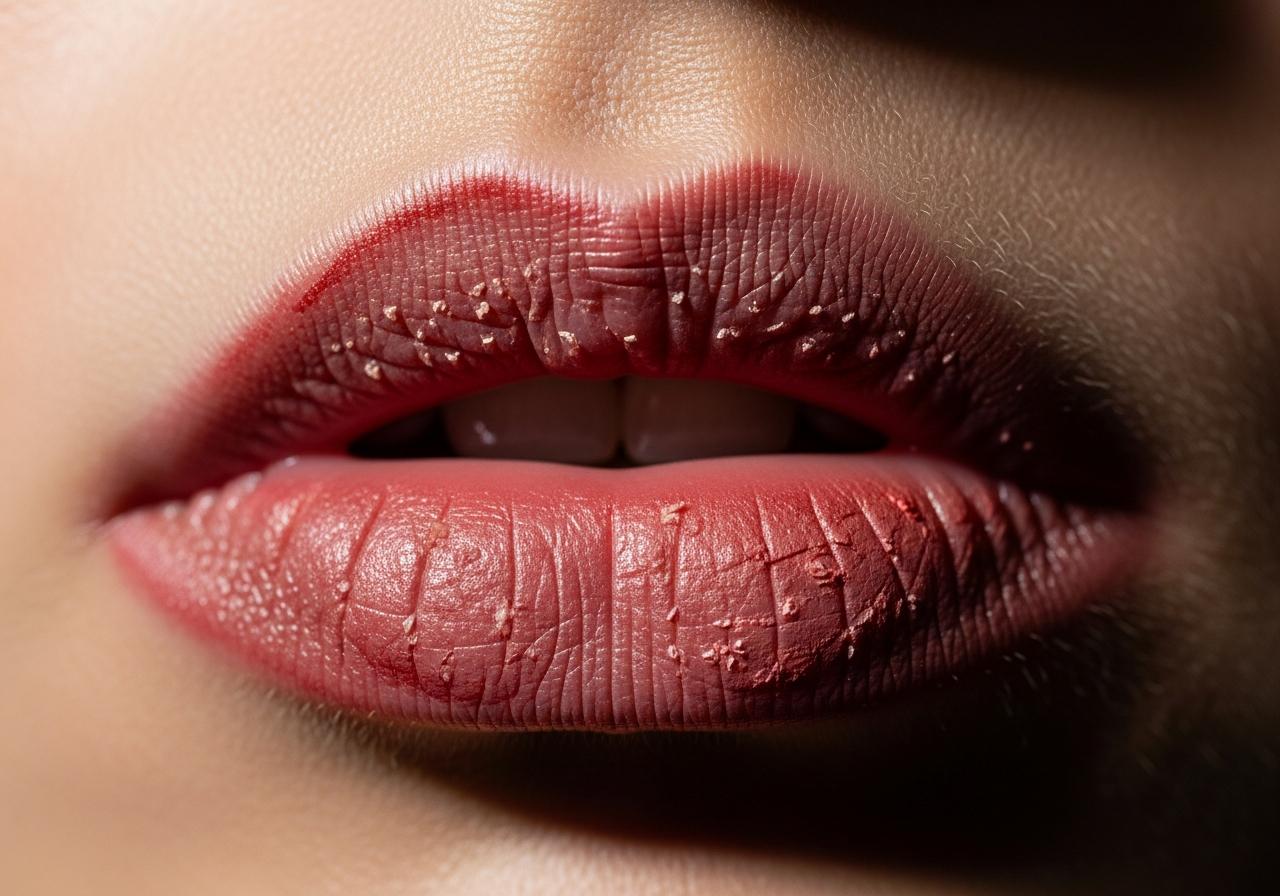 What Causes Dry Uneven Lips